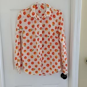 J. Crew oranges Hutton down shirt